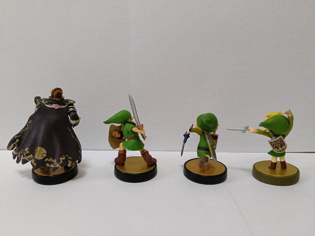 最終値下げ　amiibo箱なし　4体　ブレワイ　初期化済み