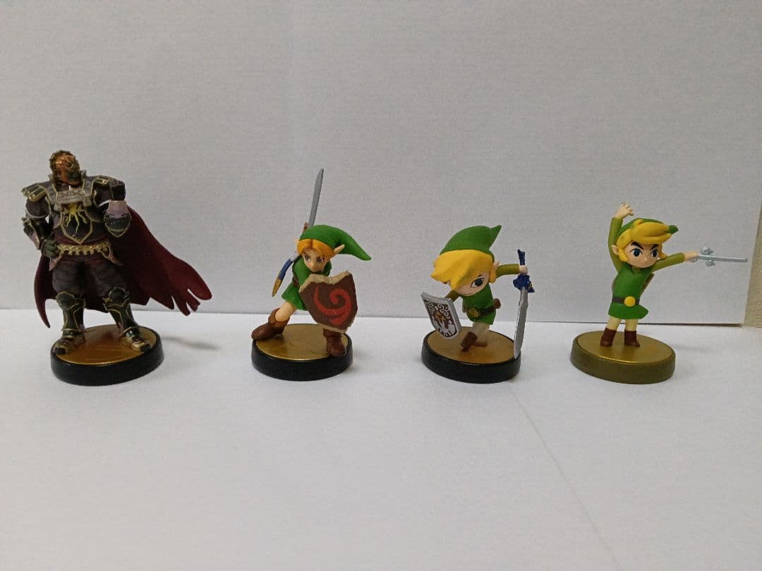 最終値下げ　amiibo箱なし　4体　ブレワイ　初期化済み