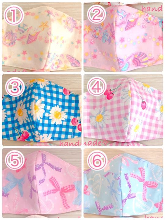 ハンドメイド 立体マスク オーダーページ