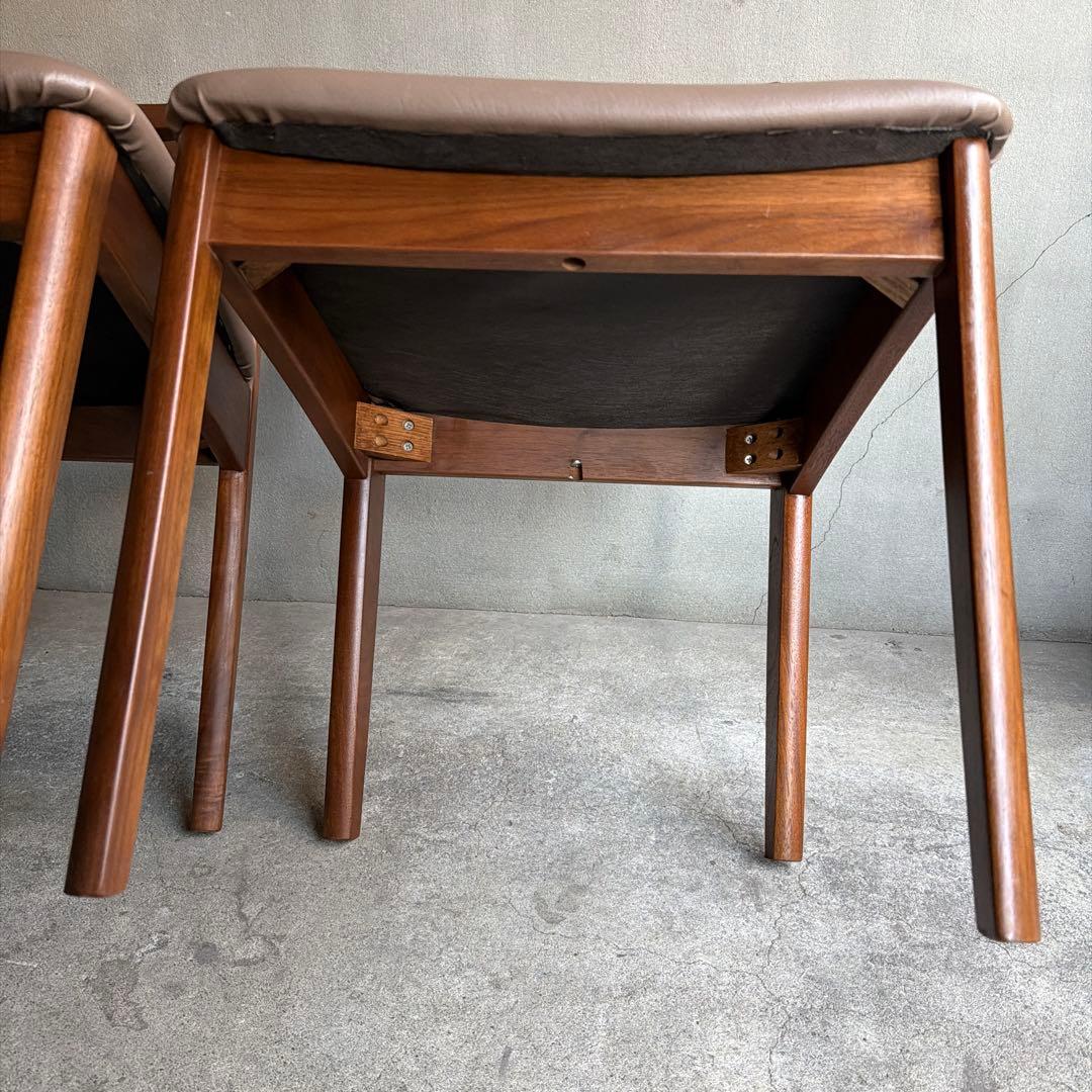 美品　飛騨家具　白川木工　HALS ダイニングチェア　2脚