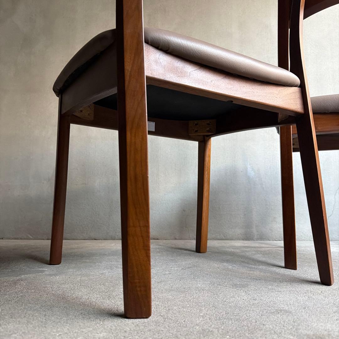 美品　飛騨家具　白川木工　HALS ダイニングチェア　2脚