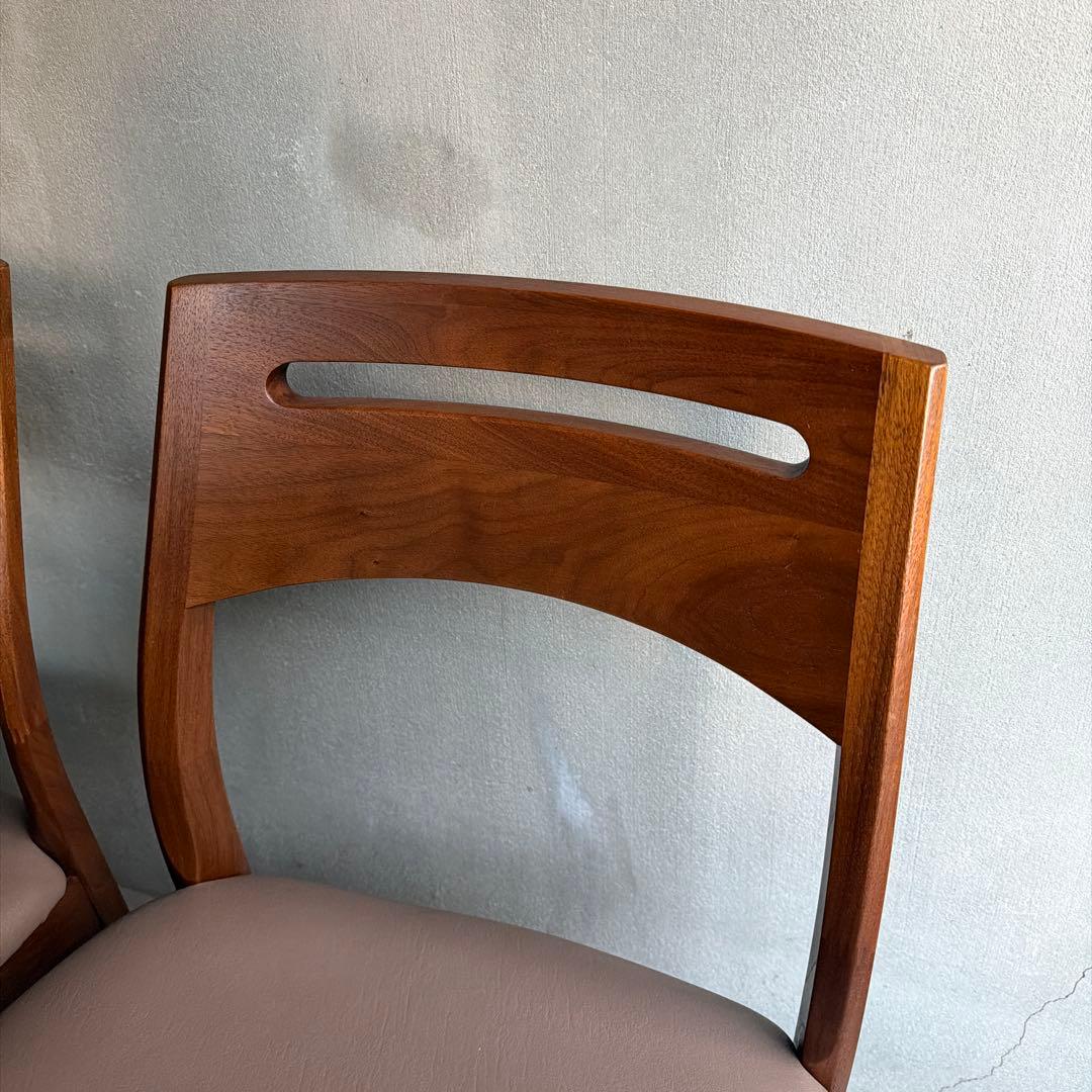 美品　飛騨家具　白川木工　HALS ダイニングチェア　2脚
