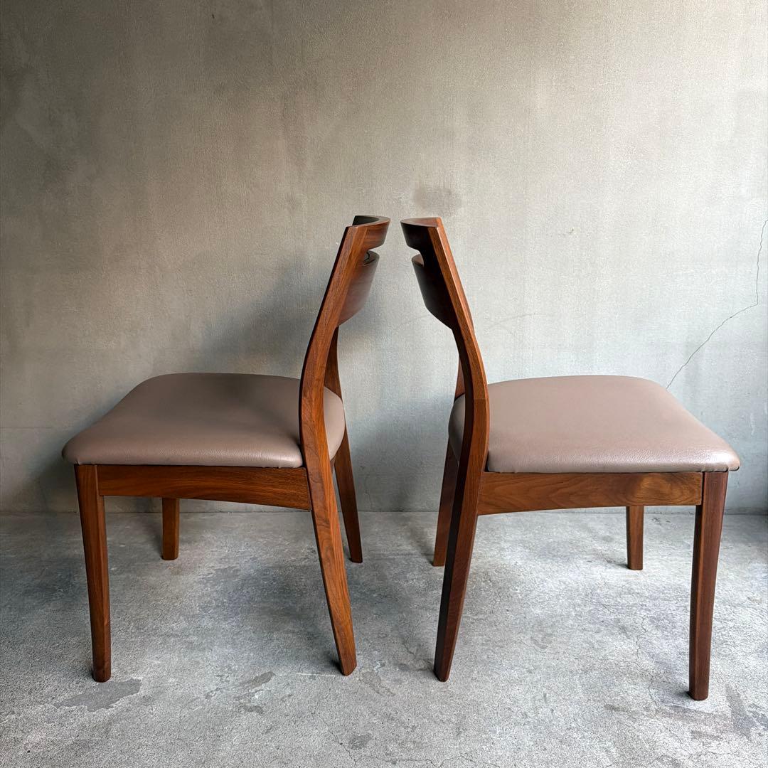 美品　飛騨家具　白川木工　HALS ダイニングチェア　2脚