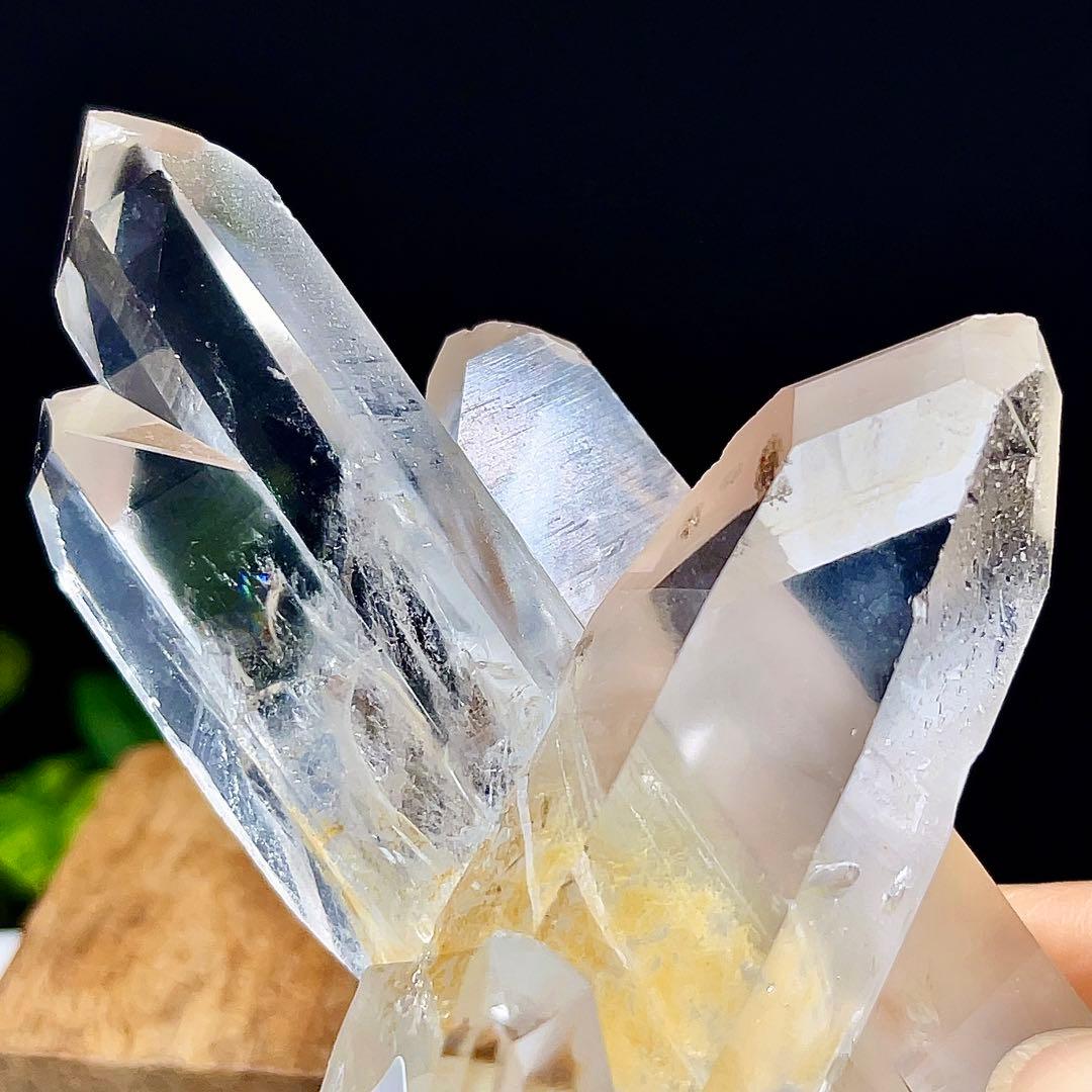 水晶　クラスター　ポイント　原石　ヒマラヤ産 【希少】 3