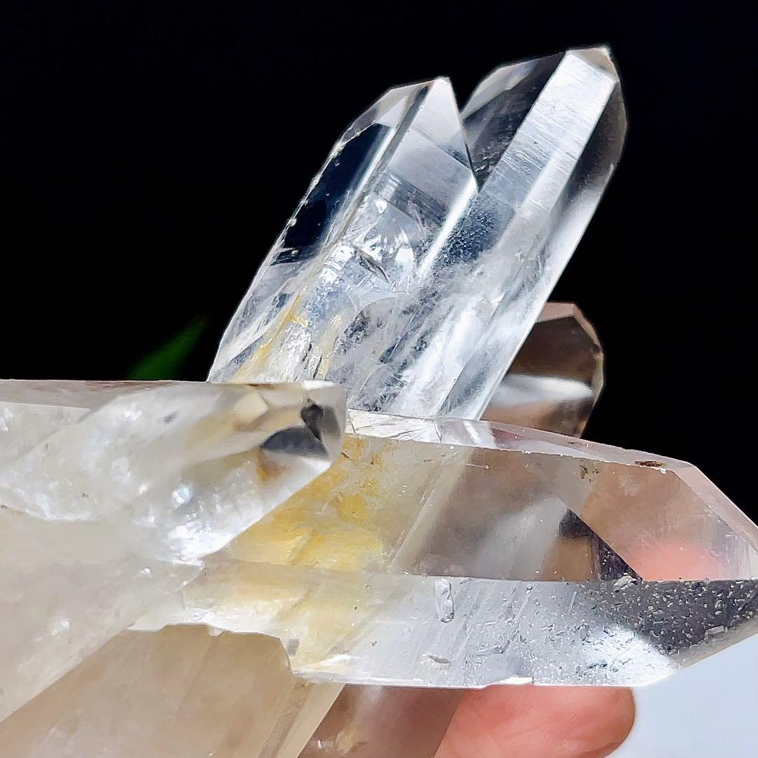 水晶　クラスター　ポイント　原石　ヒマラヤ産 【希少】 3