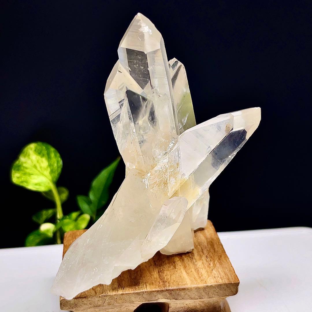 水晶　クラスター　ポイント　原石　ヒマラヤ産 【希少】 3