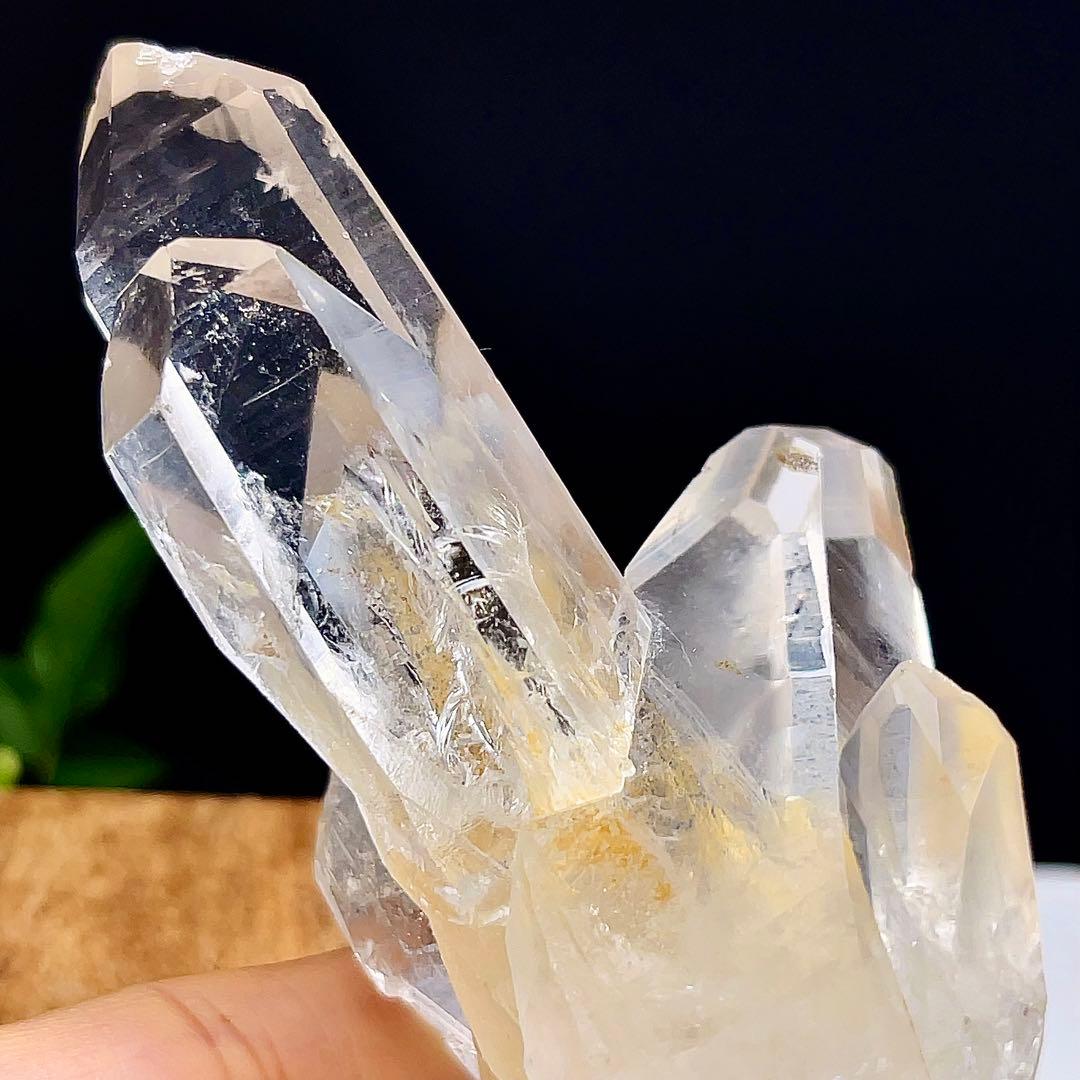 水晶　クラスター　ポイント　原石　ヒマラヤ産 【希少】 3