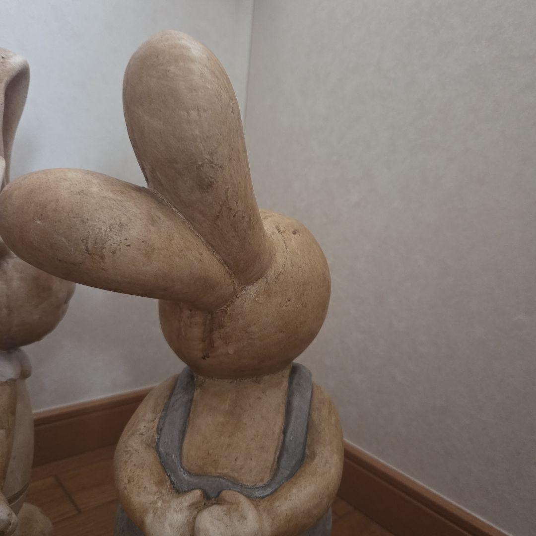 カントリー・ラビット・置物