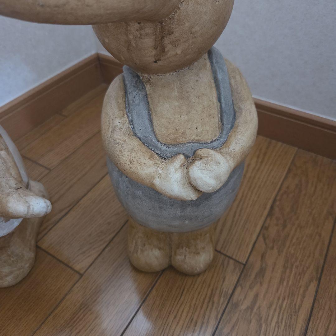 カントリー・ラビット・置物