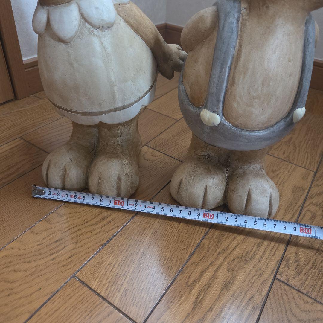 カントリー・ラビット・置物