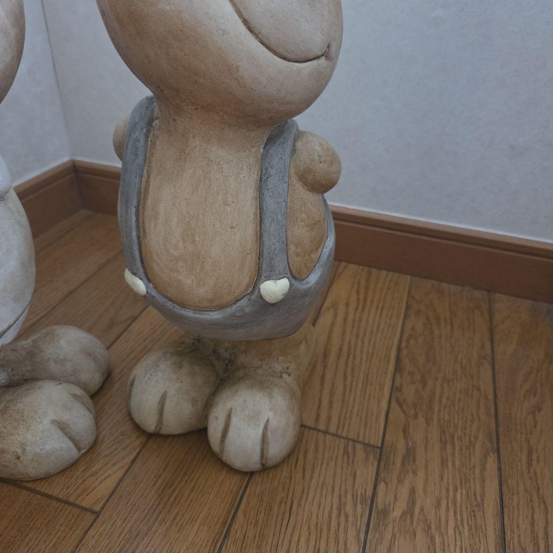 カントリー・ラビット・置物