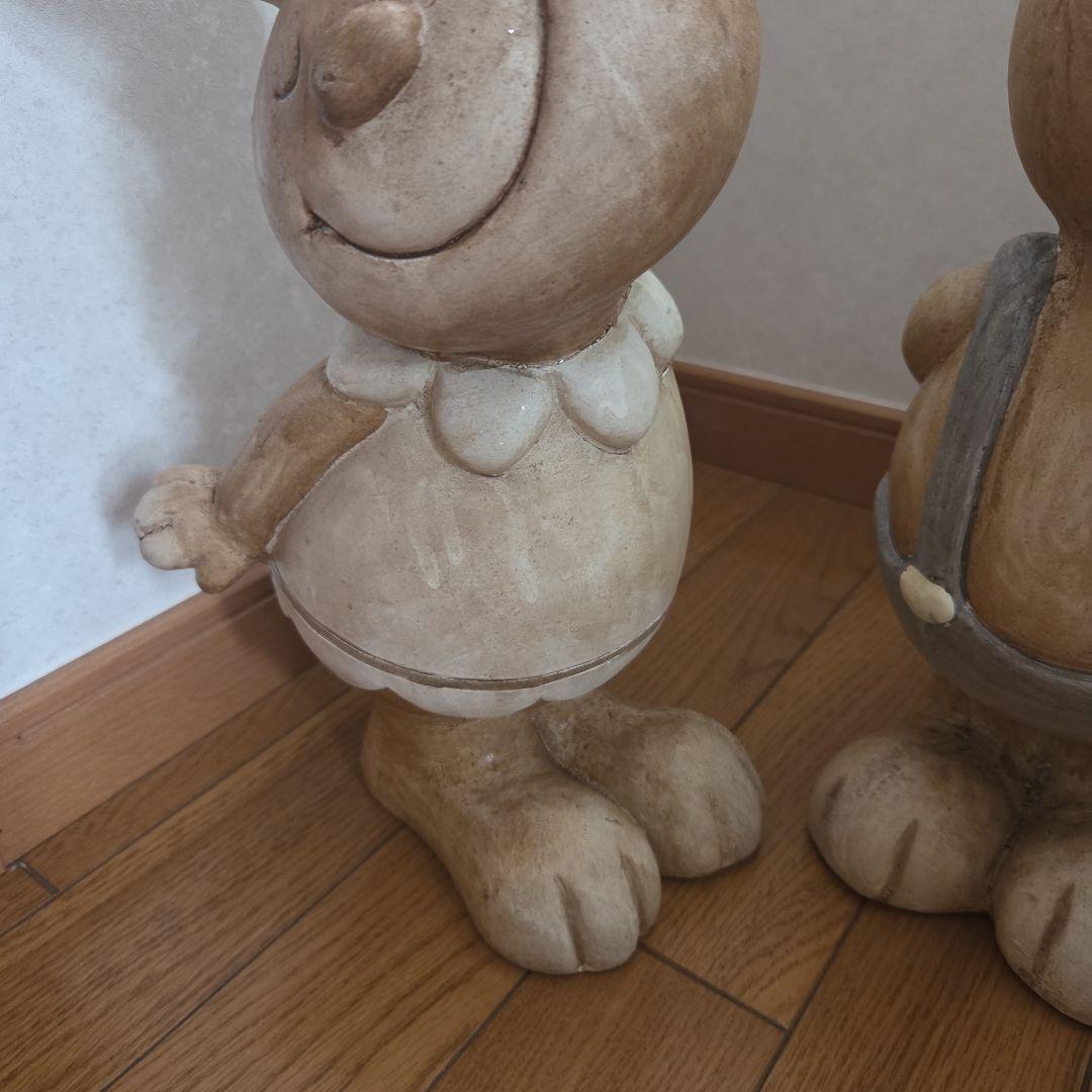 カントリー・ラビット・置物