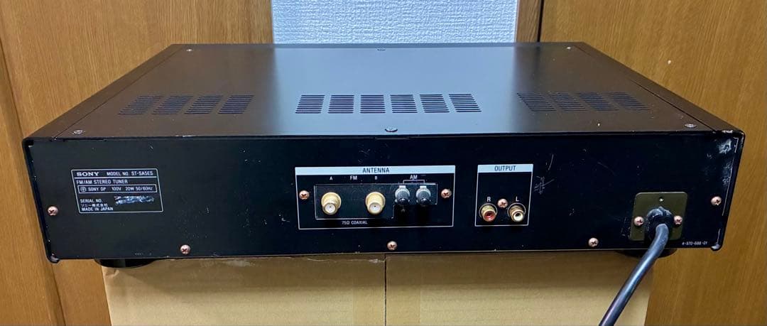 【完動・美品】SONY SAE5 FM/AMチューナー