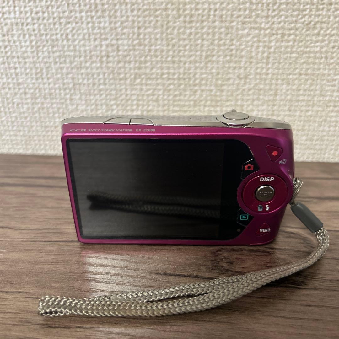 CASIO EXILIM EX-Z2000 コンパクトデジタルカメラ レッド