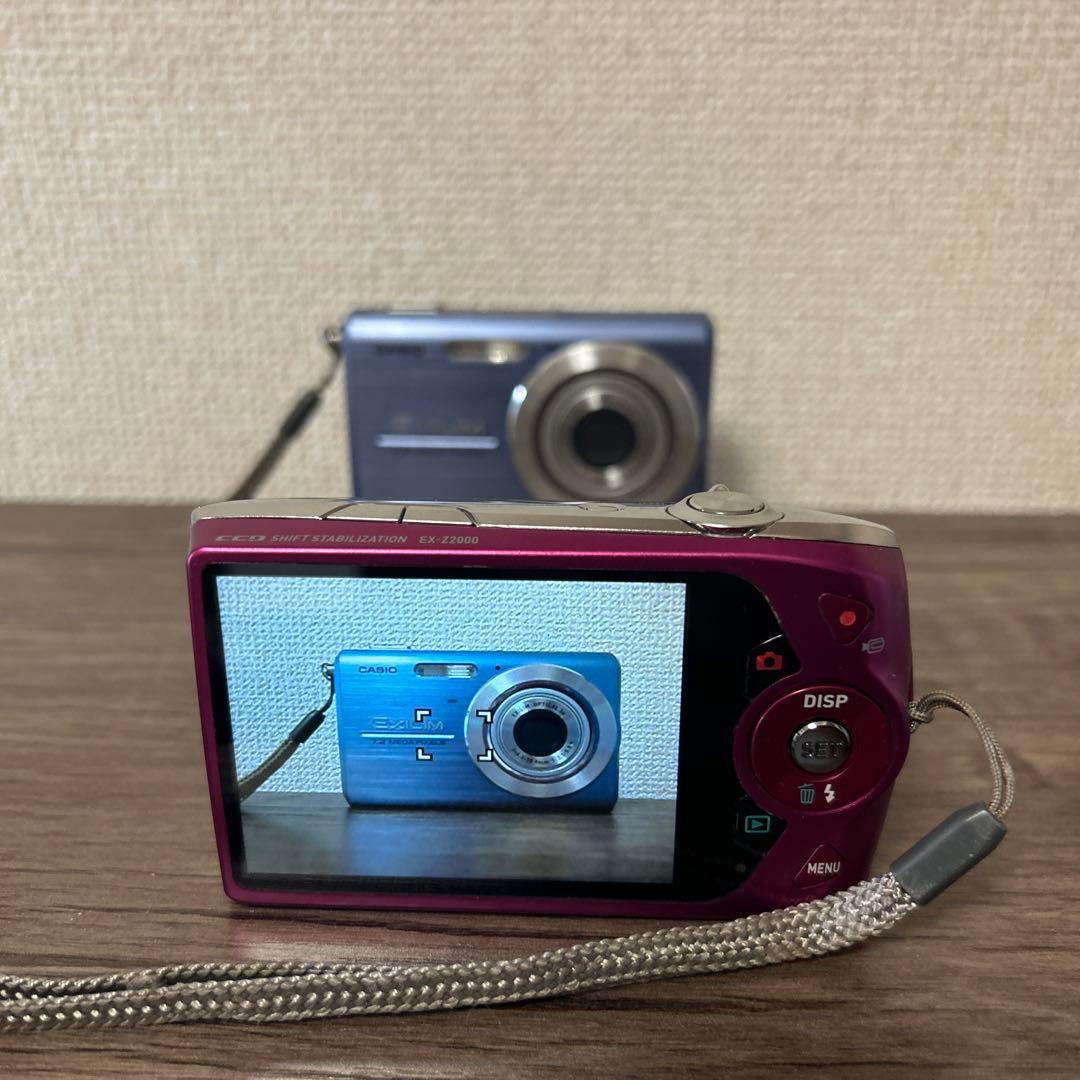 CASIO EXILIM EX-Z2000 コンパクトデジタルカメラ レッド