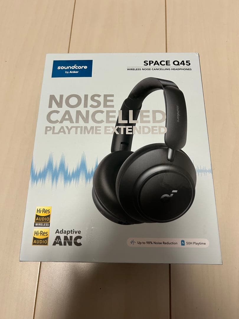 ミューマ Soundcore SPACE Q45 ワイヤレスヘッドホン