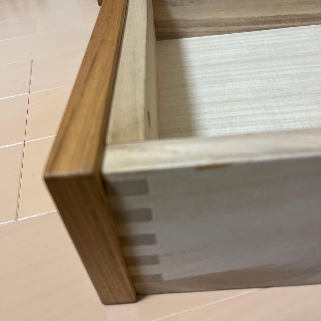 デスクキャビネット　タモ材　ACTUS IDEE 無印良品　北欧家具好きな方