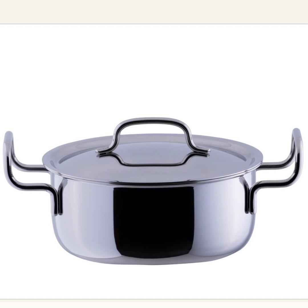 宮崎製作所　geo 両手鍋　20センチ　2.7リットル　USED 全面7層構造