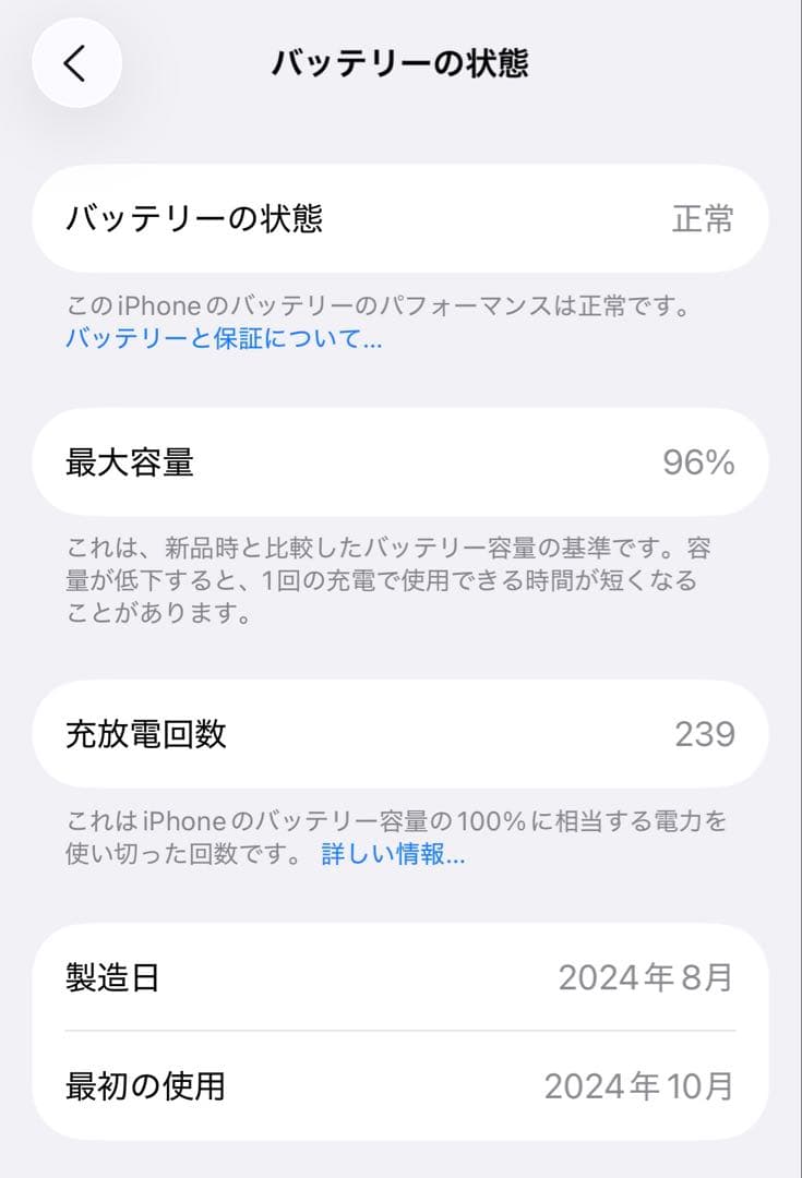 iPhone 15 ブラック 128GB SIMフリー