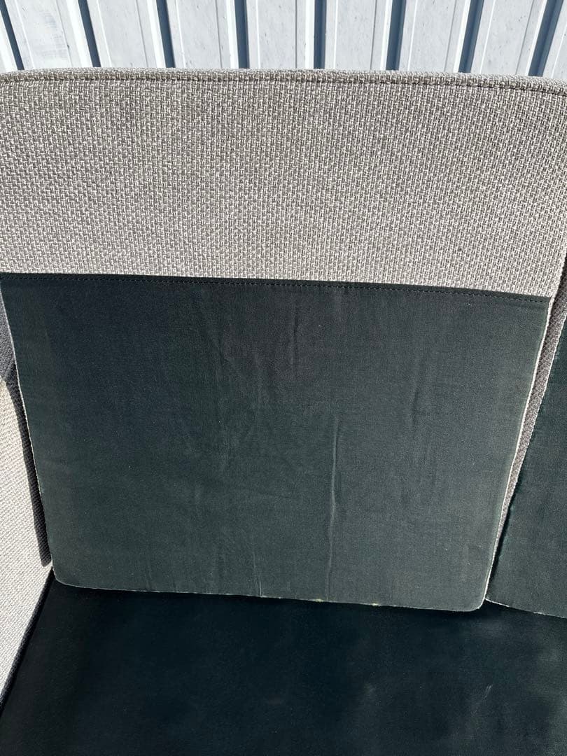 カリモク60 3P ロビーチェア　ミストグレー中古品