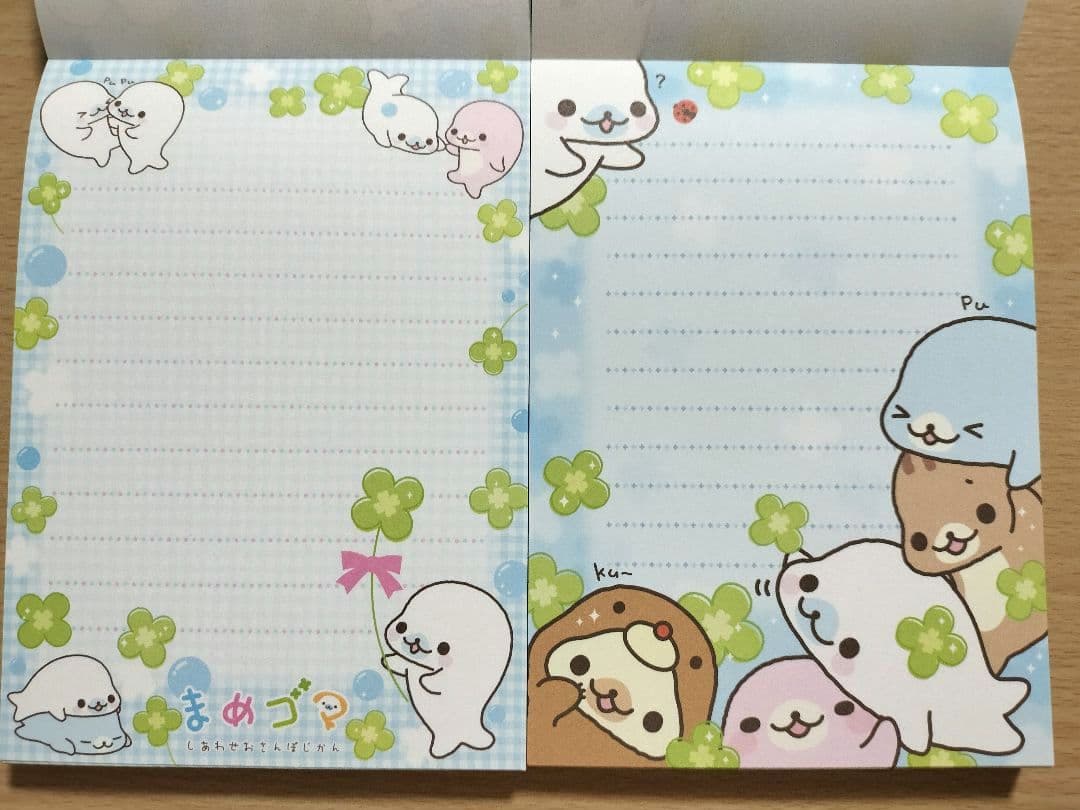 ☆当時物‼️激レア‼️まめゴマシール付きメモ帳セット♥️平成レトロ☆