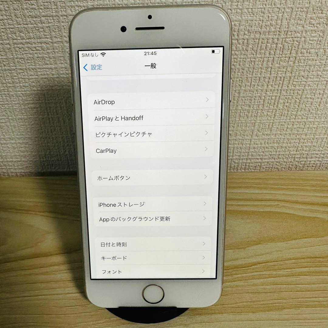 iPhone8 64GB シルバー SIMロック解除済