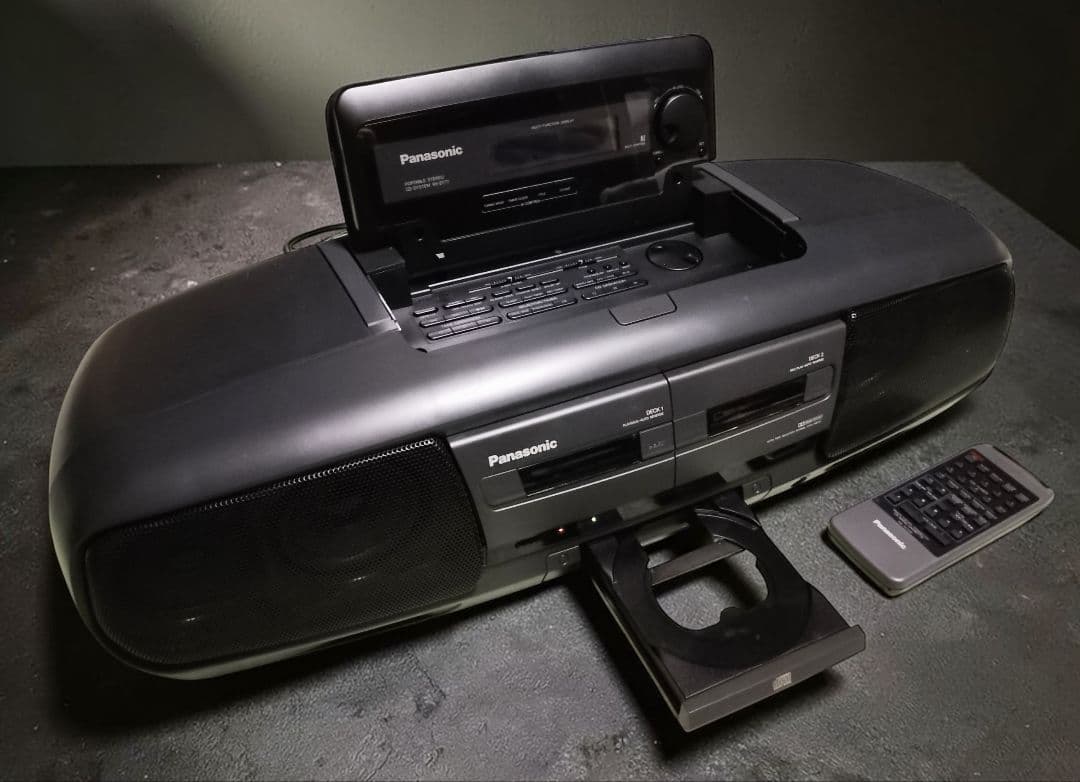 ✭極美品 Panasonic コブラトップ RX-DT77 CDラジカセ レア
