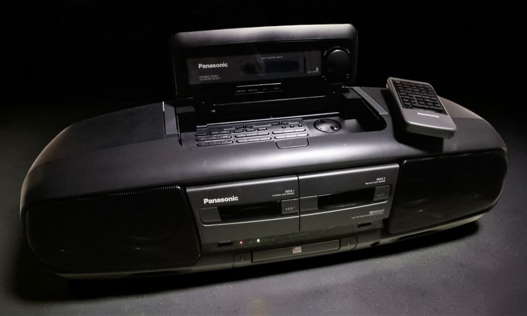 ✭極美品 Panasonic コブラトップ RX-DT77 CDラジカセ レア