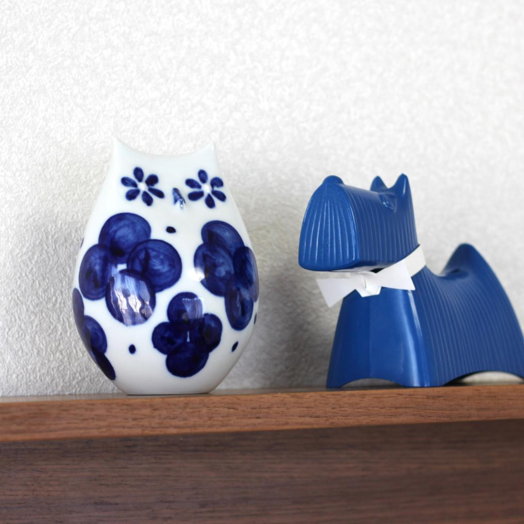 ロールストランド/　フクロウのオブジェ（大）　北欧ヴィンテージ