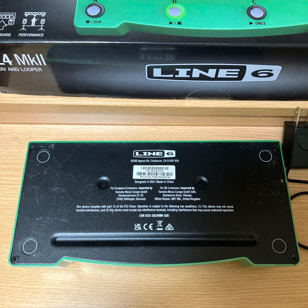 LINE 6 DL4 MkII ディレイ・ルーパー　LINE6