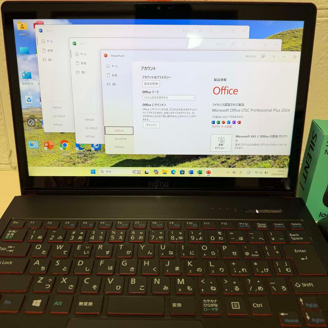 Windows11 オフィス付きCore i5 高速起動SSD 富士通ノートPC