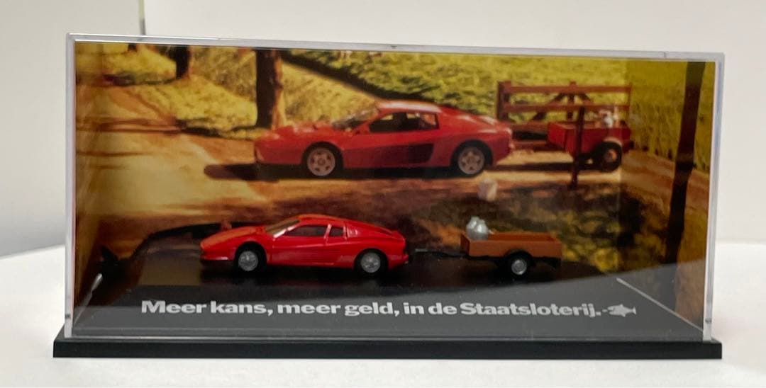 ヘルパ　フェラーリテスタロッサ　けん引車　ヘルパ　1/87 オランダ限定品