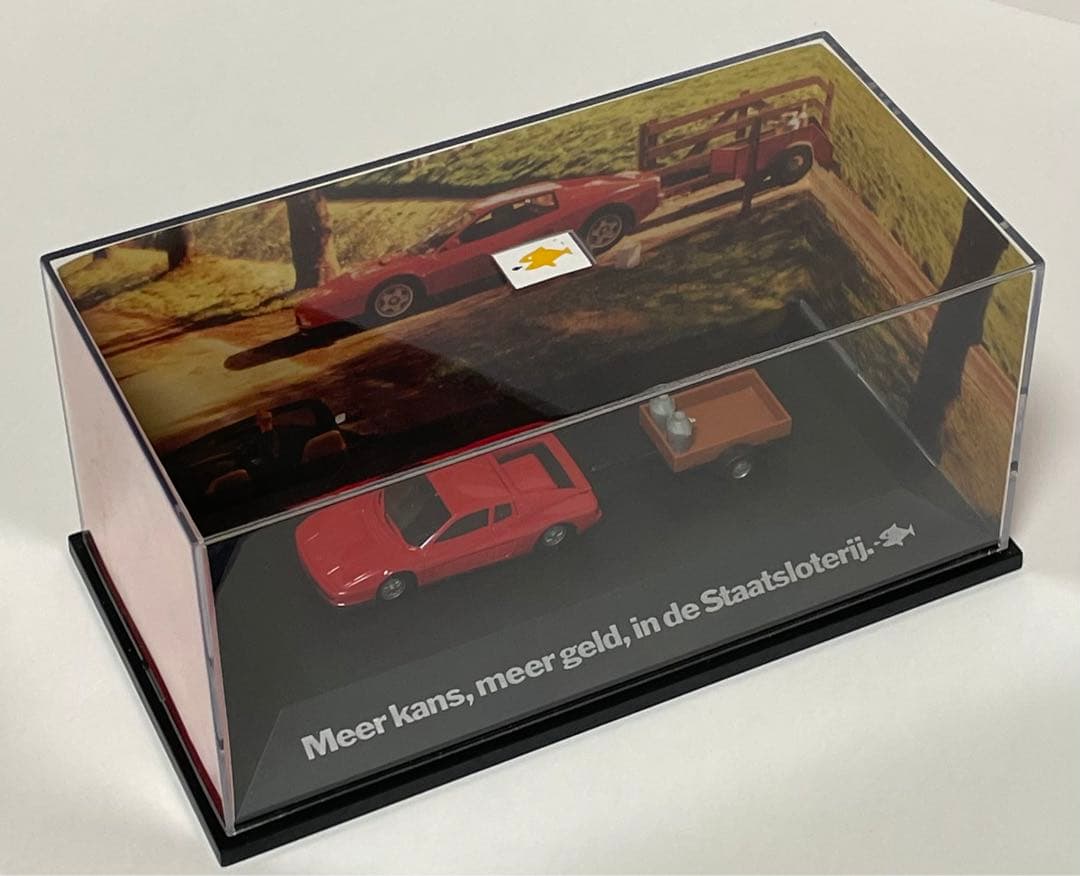 ヘルパ　フェラーリテスタロッサ　けん引車　ヘルパ　1/87 オランダ限定品