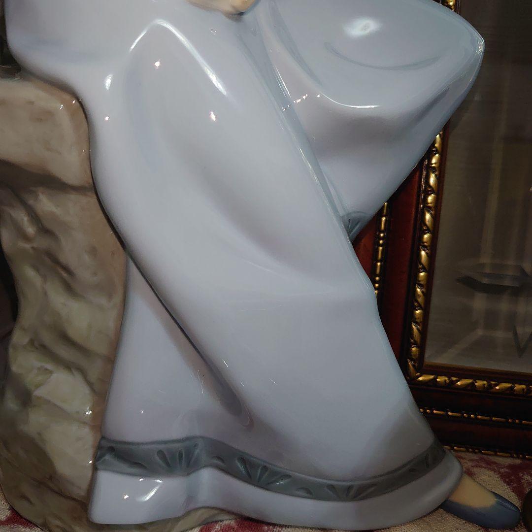 【美品】NAO　リヤドロ人形　母子像 陶器製 40✕23cm　スペイン製