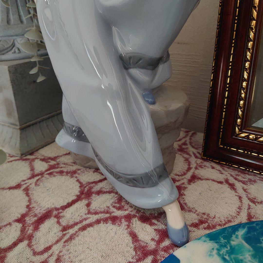 【美品】NAO　リヤドロ人形　母子像 陶器製 40✕23cm　スペイン製