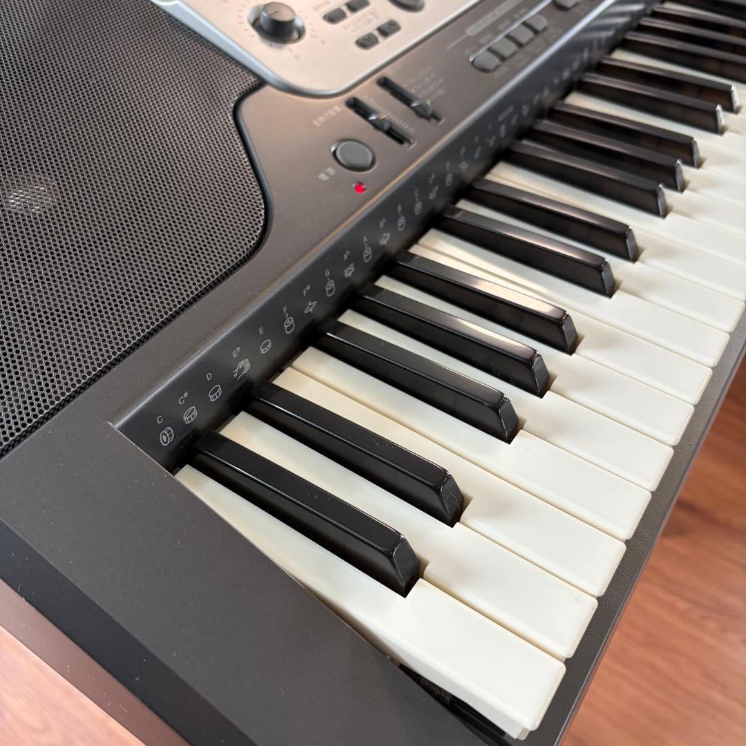 CASIO LK-301BB キーボードスタンド付き（訳あり）