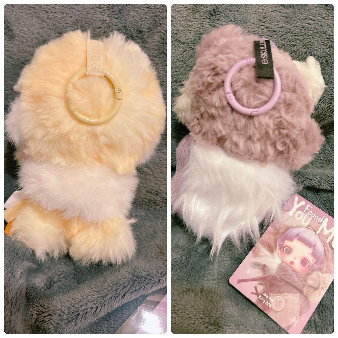 スカルパンダskullpanda２個Rattybear,Dawnラティベアダウン