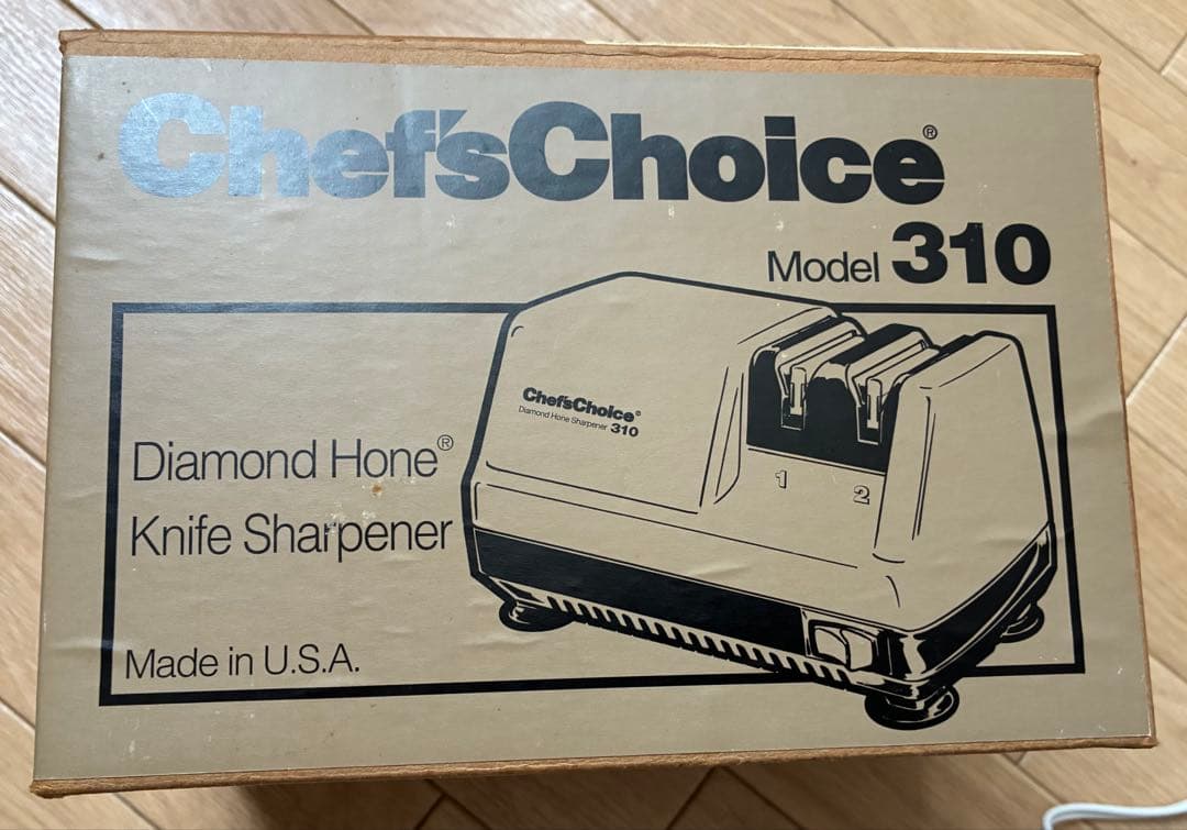 新品未使用ChefsChoice ダイヤモンドシャープナー 310 外箱シミあり