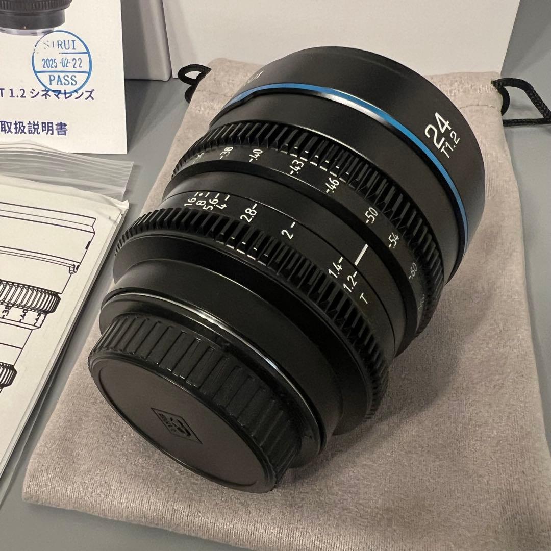美品SIRUI nightwalker ナイトウォーカー 24mm Eマウント