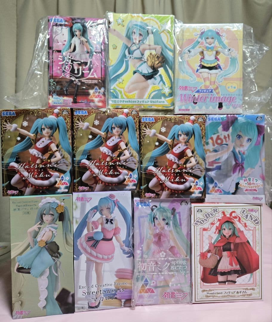 『匿名配送』初音ミク　フィギュアセット③31点