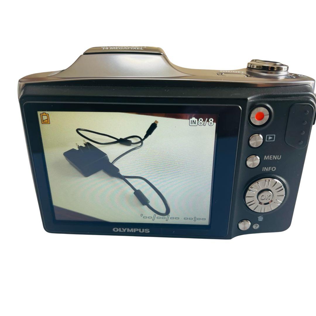 【美品✨】OLYMPUS SZ-14 デジタルカメラ 14MP 光学24倍ズーム