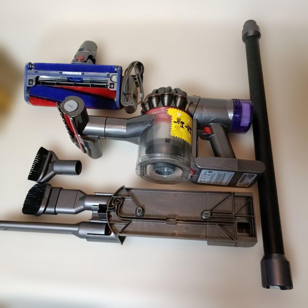 送料込 美品V8SV10スティック&ハンディ28分45秒稼働　MAX4分