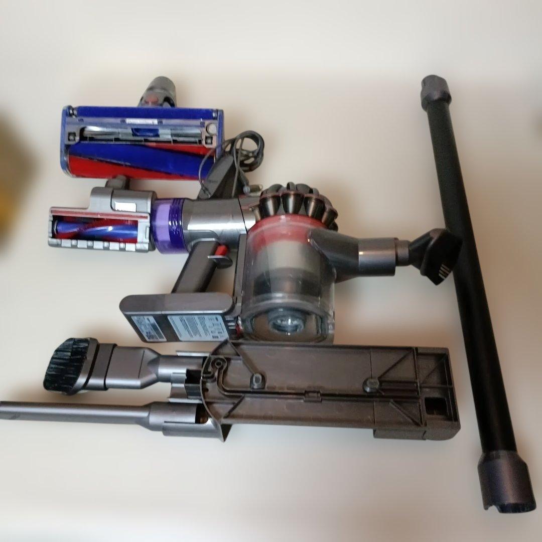 送料込 美品V8SV10スティック&ハンディ28分45秒稼働　MAX4分