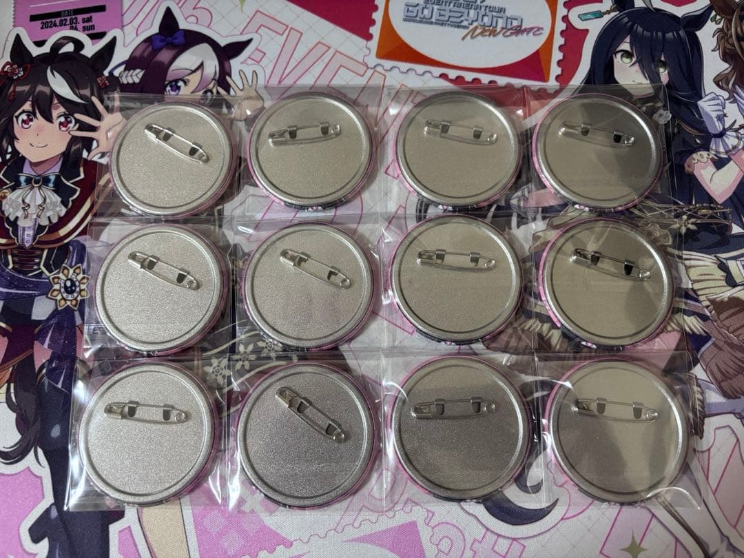 魔法少女ノ魔女裁判　まのさば　桜羽エマ　缶バッジ　12個セット