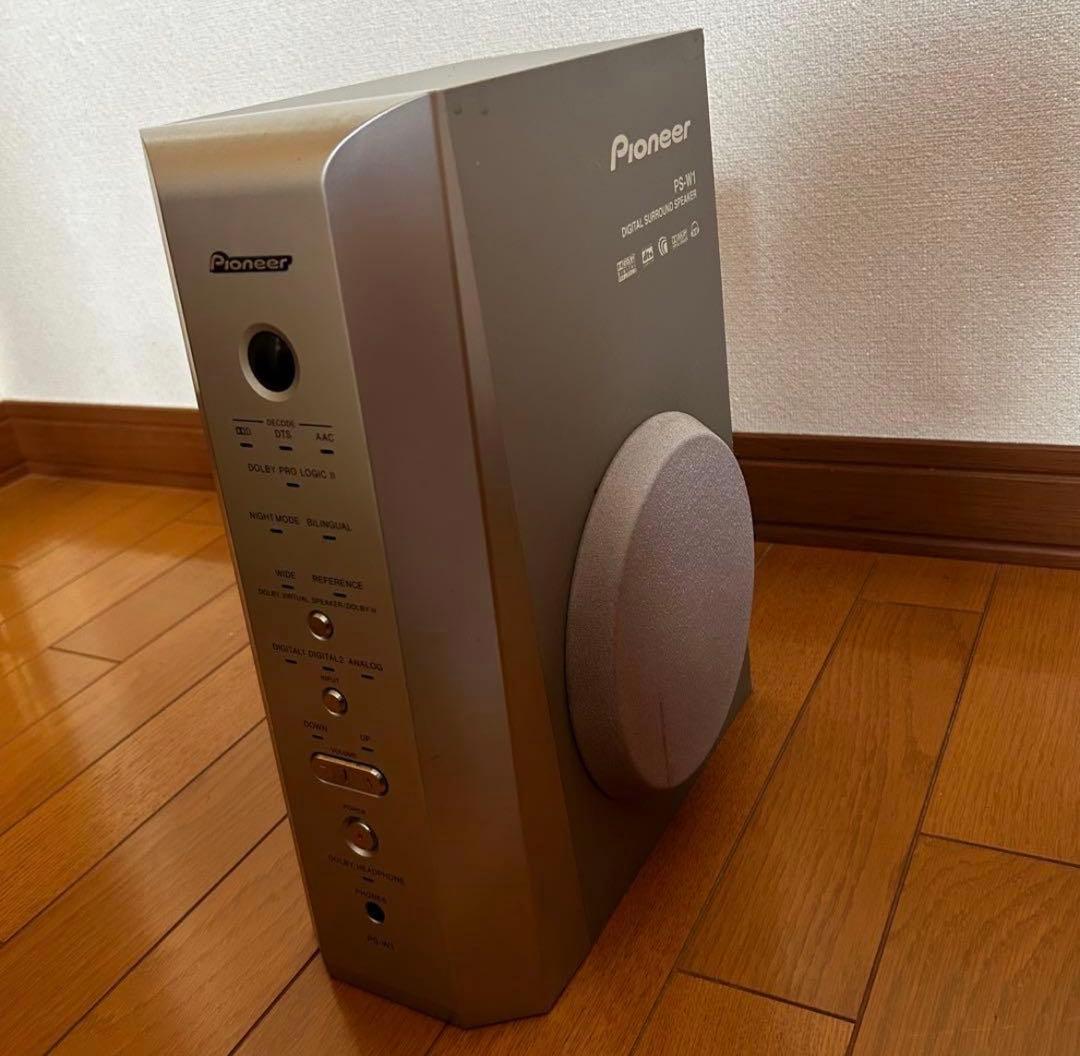 スピーカー・ウーファー Pioneer digital surround speaker PS-W1