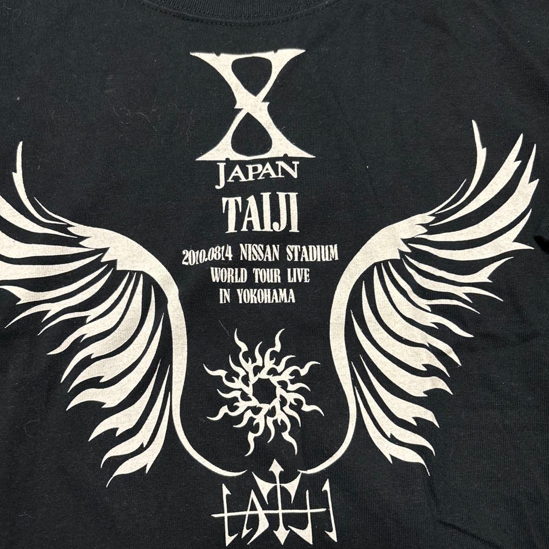 送料込 レアアイテム XJAPAN日産スタジアム TAIJI Tシャツ L