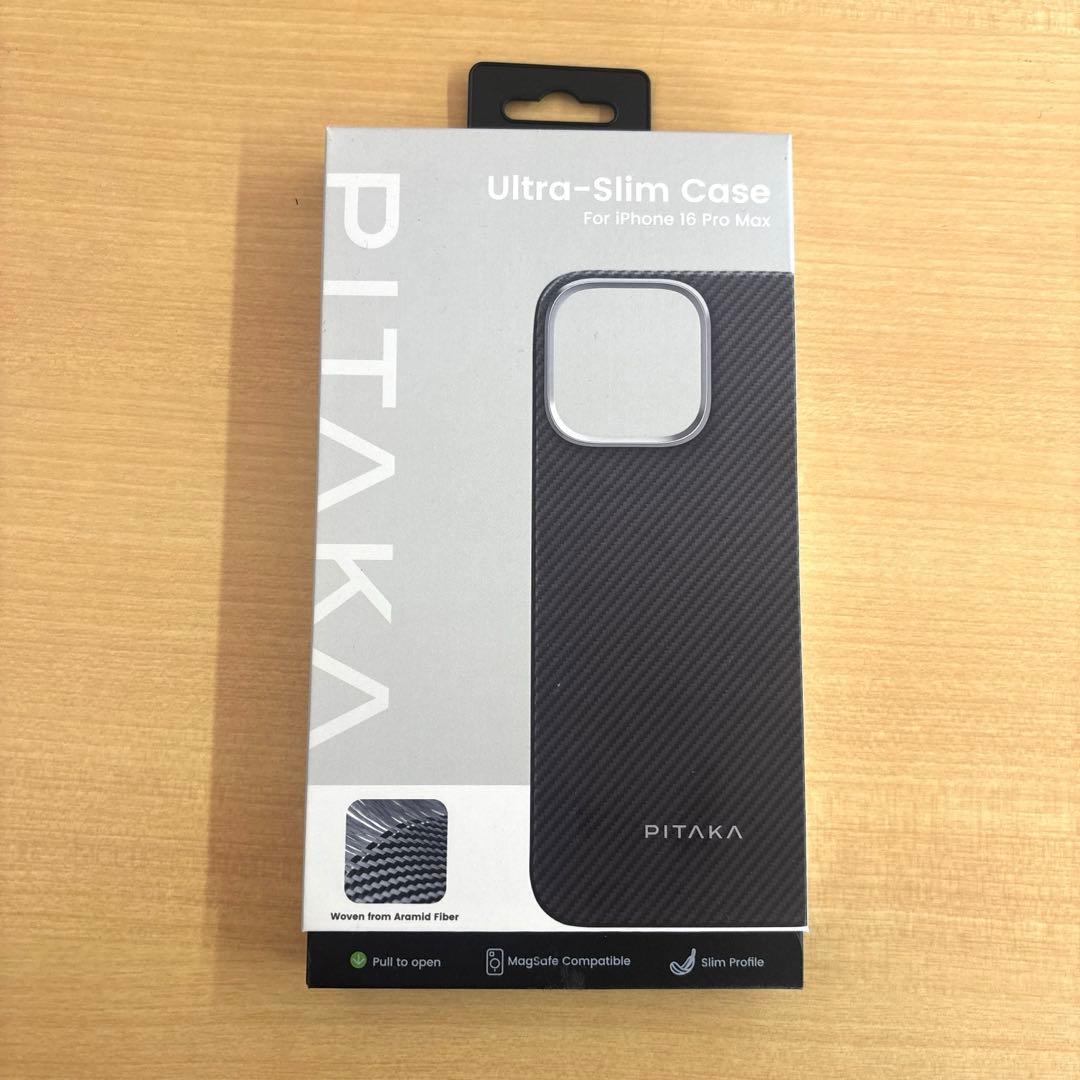 「PITAKA」iPhone16 Pro Max用極薄ケース MagSafe対応