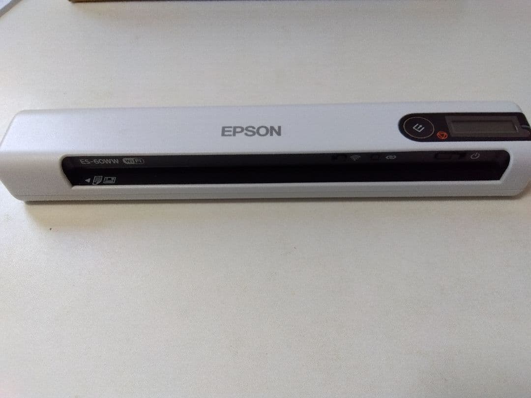 エプソン スキャナー ES-60WW (A4/USB対応/Wi-Fi対応)