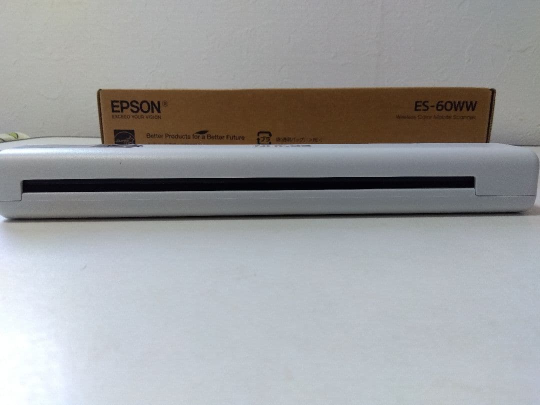 エプソン スキャナー ES-60WW (A4/USB対応/Wi-Fi対応)