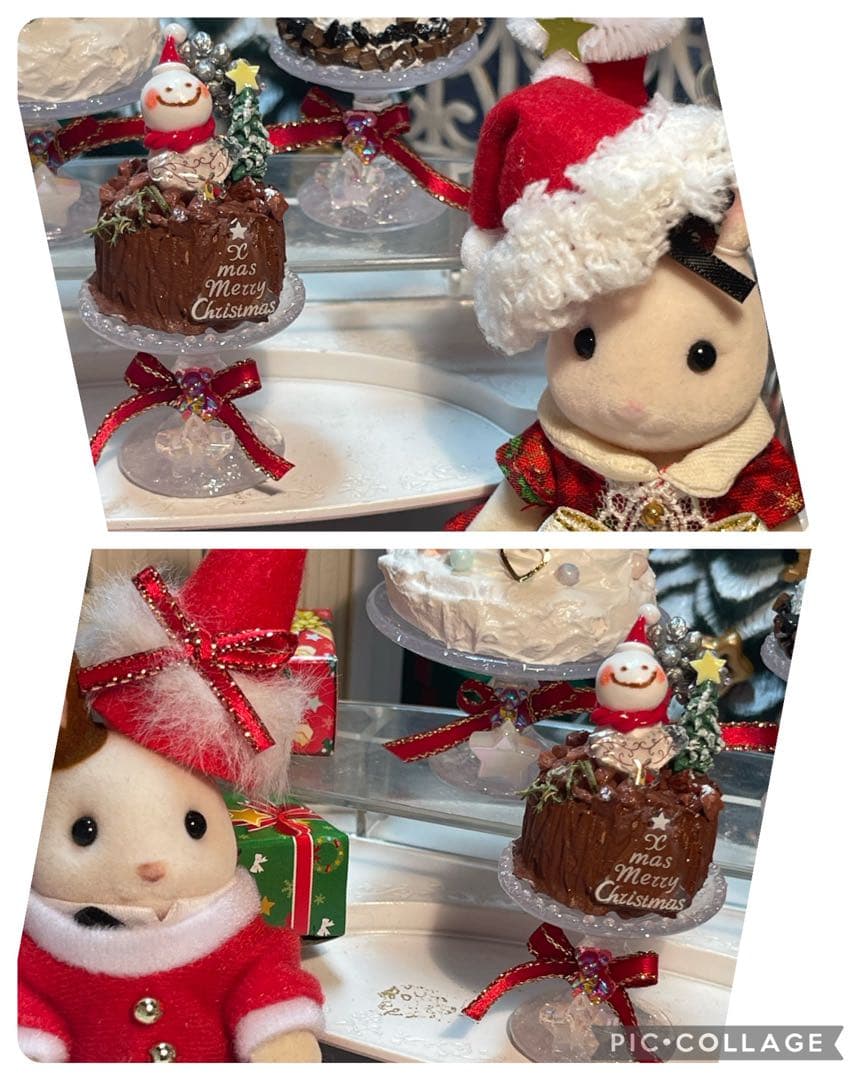 クリスマスホールケーキぼくのスマイル